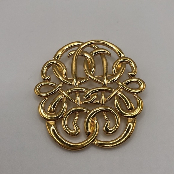 LOT Bundle of Two Gold-tone Pins Pendant - Picture 2 of 6